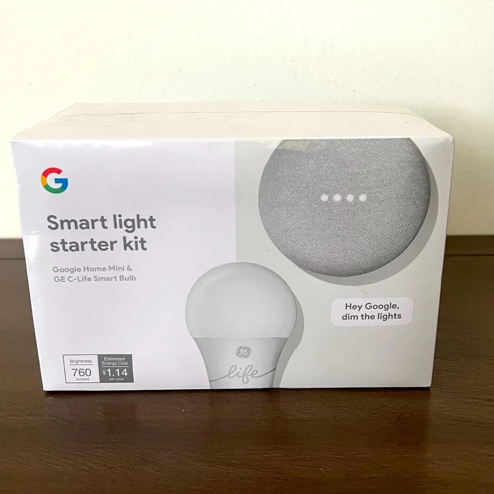 Google Smart Light Starter Kit with Google Assistant